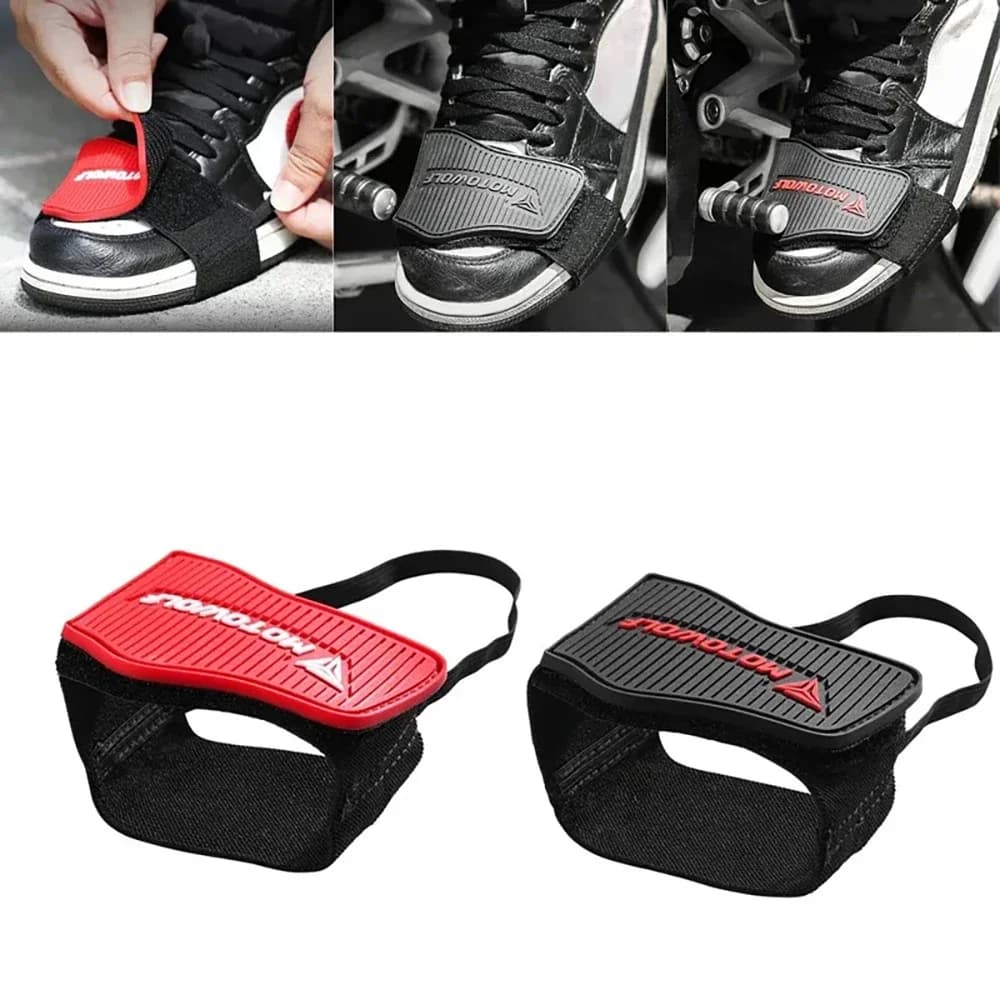 Cuscinetto cambio moto regolabile Moto antiscivolo Scarpe da cambio Copertura protettiva Stivali da moto Accessori protettivi per stivali cambio