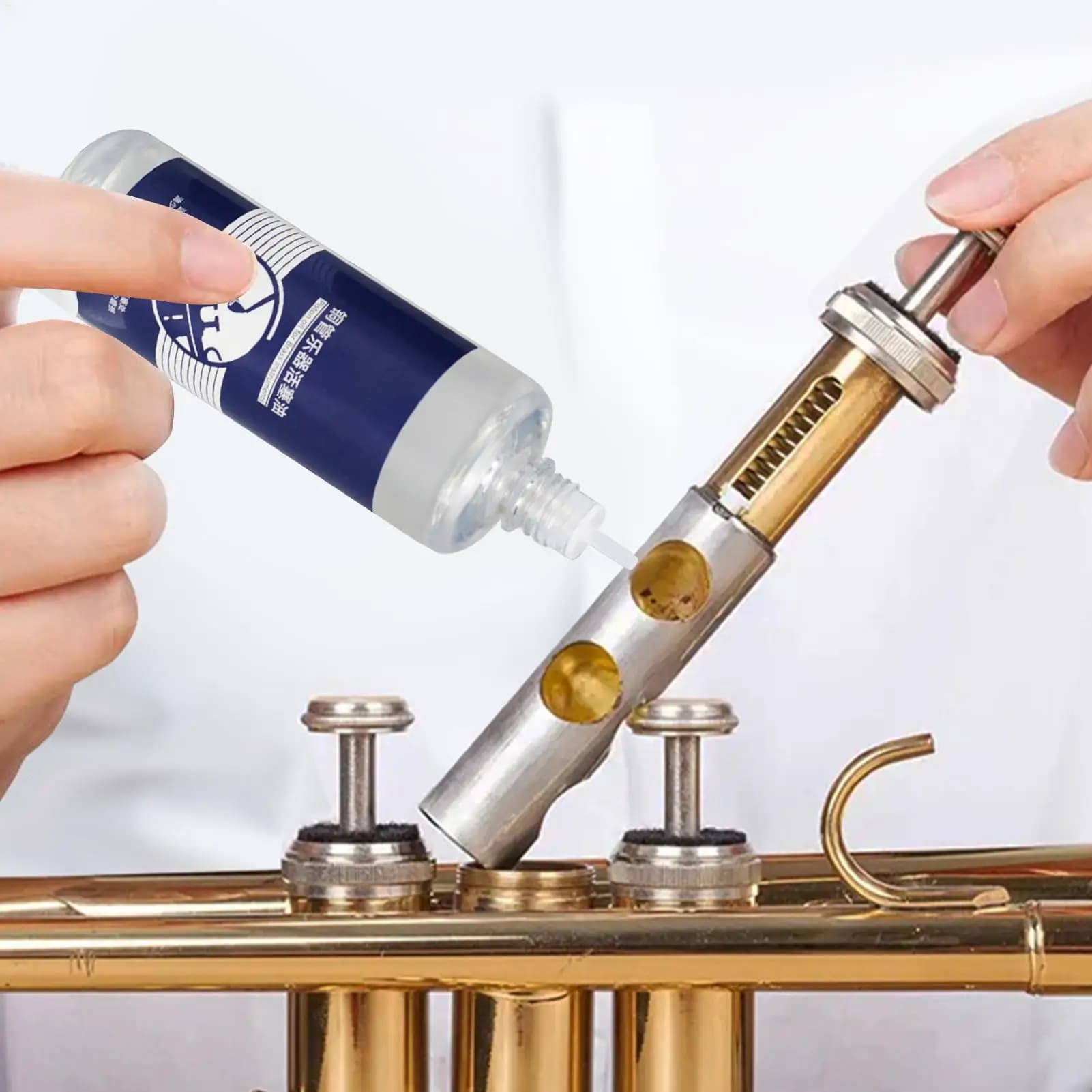 100ml Trumpet Valve Oil Brass Instrument Lubricant Musical Maintenance Supplies For Trumpet Clarinet Saxophone French Horn