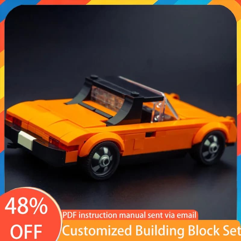 Set di Costruzioni Modulari 262 Pezzi, Modello Iperauto 914 Personalizzabile, Giocattolo Educativo Tecnologico per Bambini, Regalo per le Vacanze