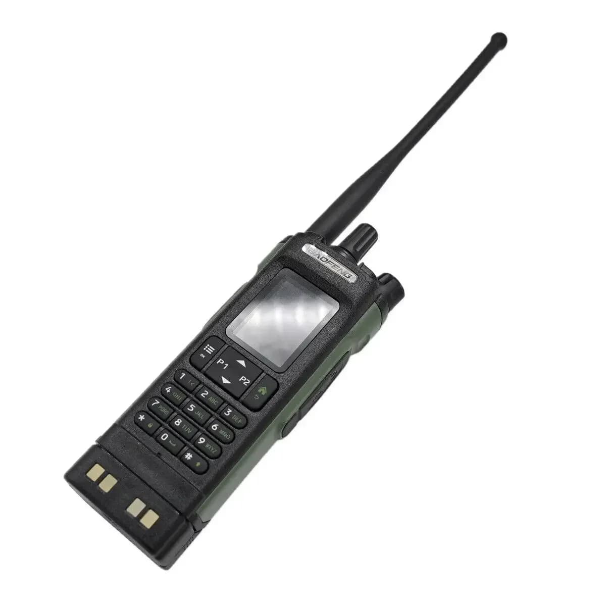 BAOFENG UV32 Walkie Talkie portatile USB Tipo C Air Band AM Ricevitore radio GPS Bluetooth APP Programma Interfono wireless