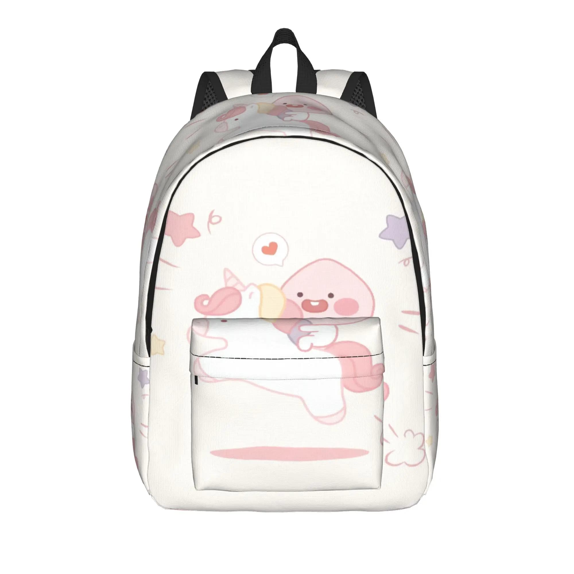 Zaino K-Kakaos F-Friends per adolescenti, zaini con motivi, in poliestere, moderni, per la scuola superiore, design universitario