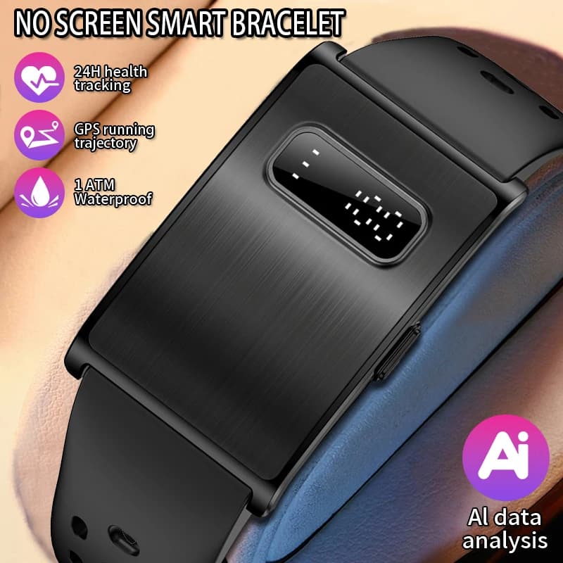 New Smartwatch 2026, Smart Bracelet for Fitness and Sport, Cardiac Frequency Monitoring, Blood Oxygen, Waterproof, For Men and Women