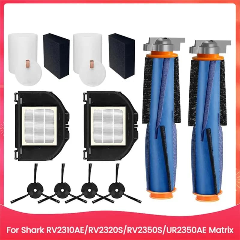 AEE8-Per Shark AV2310AE/RV2310AE/RV2320S/UR2350AE Matrix - Ricambi per aspirapolvere: Spazzola principale, Rullo, Filtri in schiuma