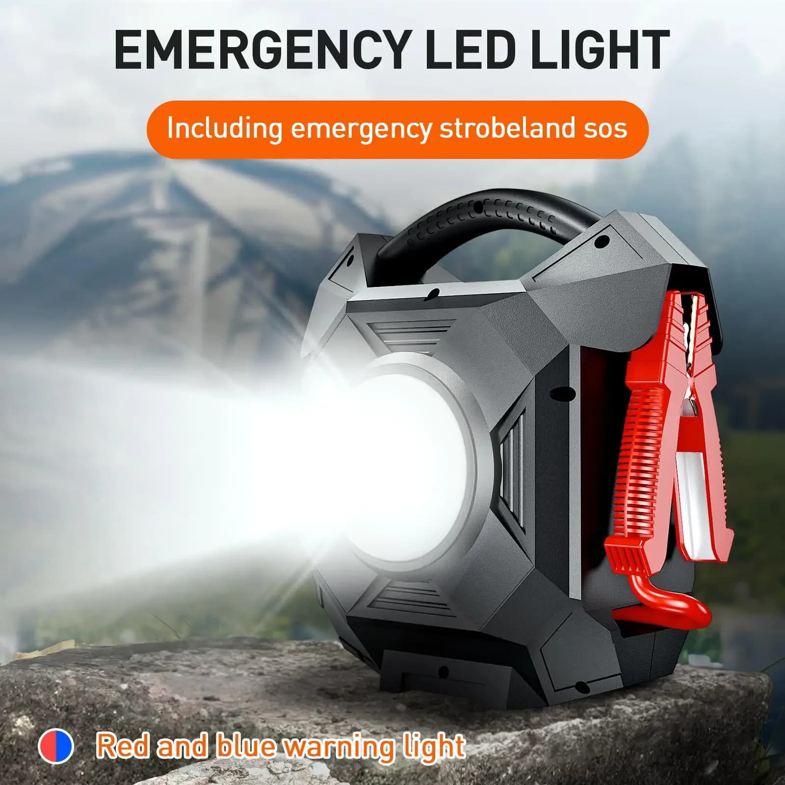 Avviatore di emergenza multifunzione ad alta potenza di vendita calda 2025 12/24 V con batteria a corrente di picco 30000 A 12 V 24 V per pesante