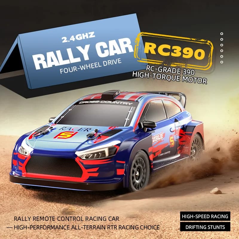 JJRC C8828 Carbon Brush Racing Drift Car RC Remote Control Car Full Scale 4WD Racing Adult Toy