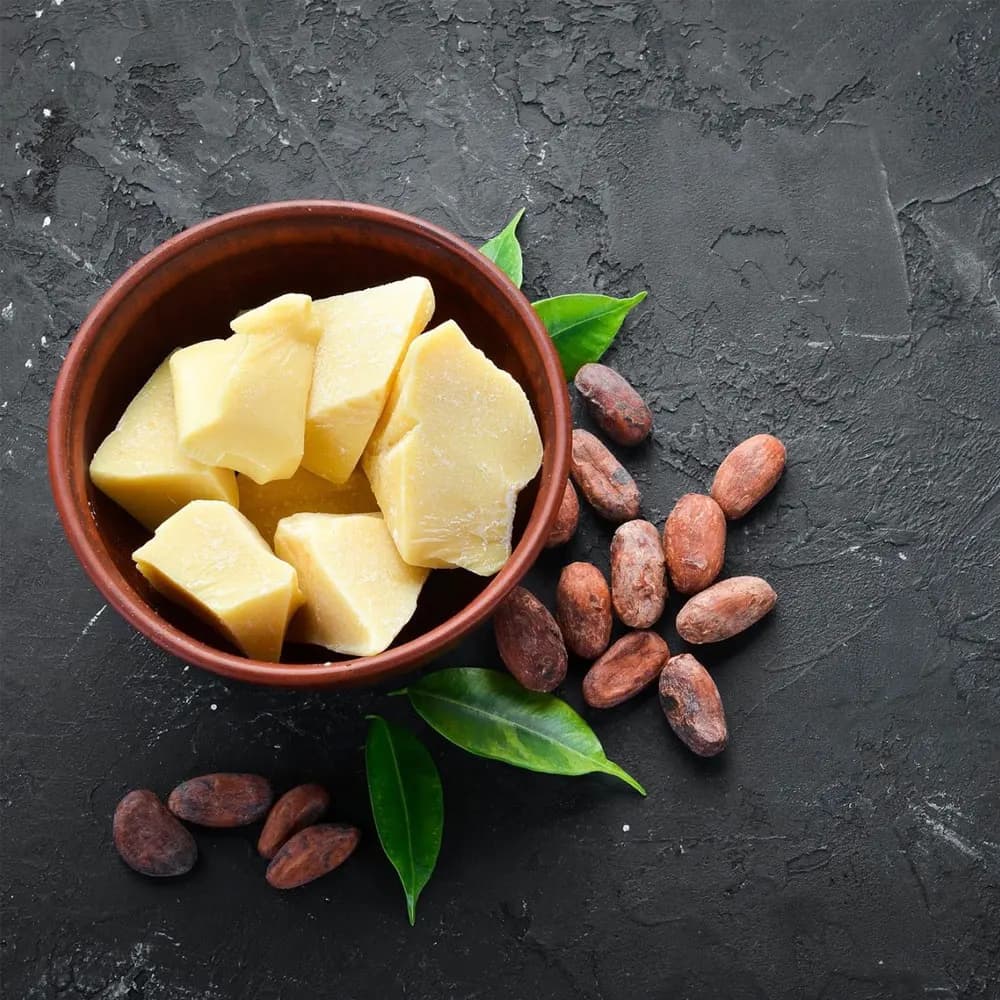 Burro di cacao naturale non raffinato previene le smagliature ritardare l'invecchiamento sapone fatto a mano fai da te foglio di cera per capelli balsamo rossetto bellezza