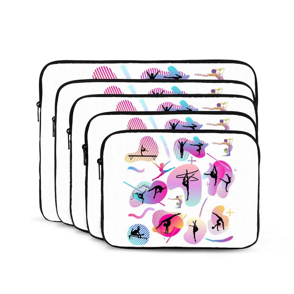 Custodia per laptop con stampa per notebook con stampa di ginnastica Custodia per custodia per notebook da 10 12 13 15 17 pollici Custodia antiurto per tablet