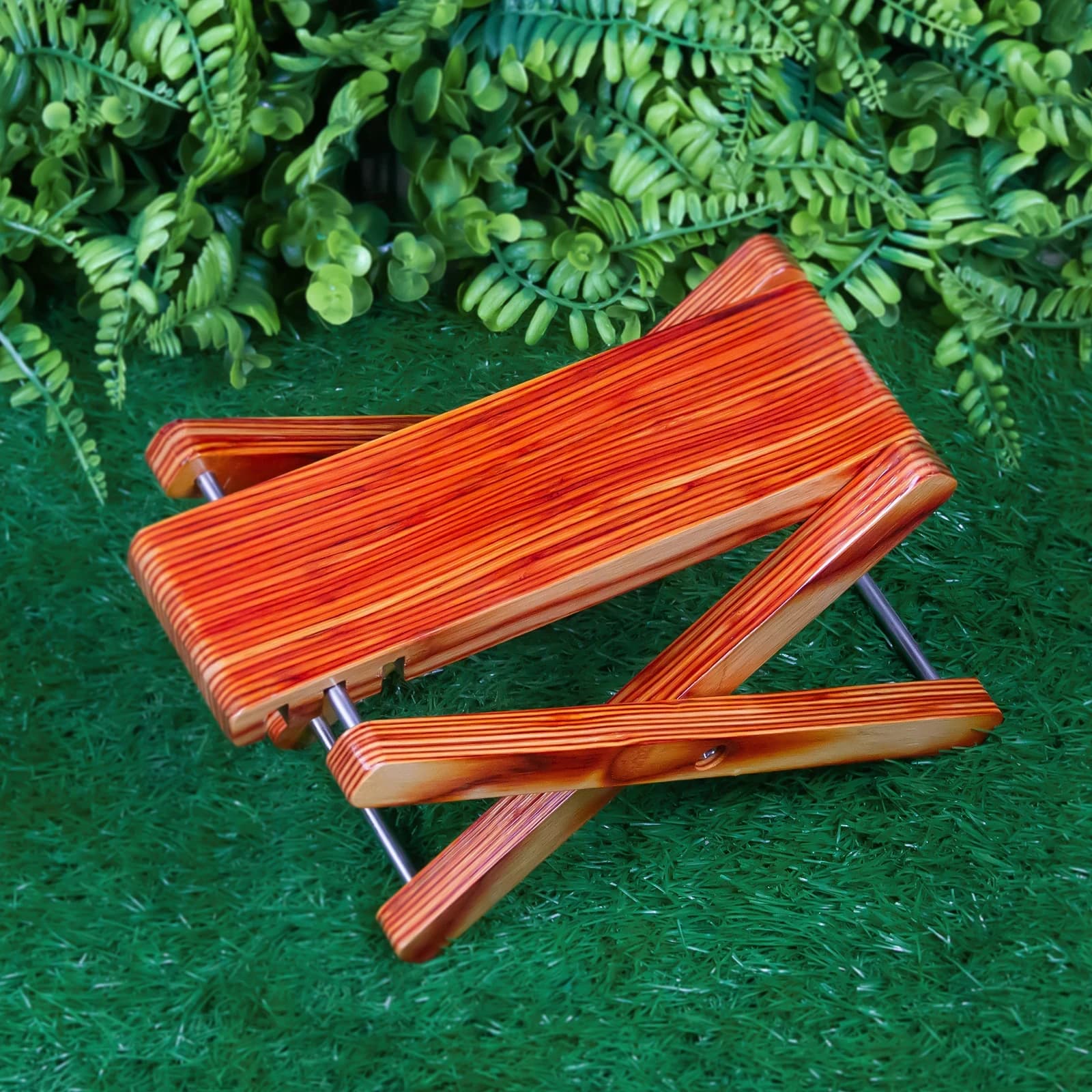 Miwayer Poggiapiedi per chitarra Poggiapiedi per chitarra in legno massello Utilità di supporto con cuscinetti antiscivolo in altezza regolabile Poggiacollo per chitarra S