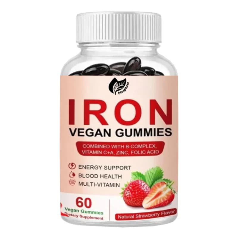Iron gums, Containers Iron and Vitamin C - Blood generator and Immunitarian support, 60 Tablets