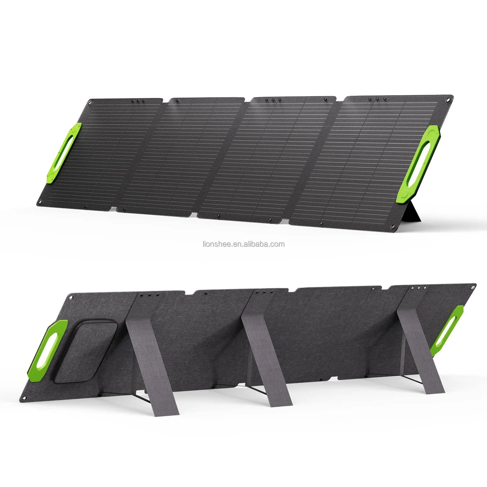 200W Foldable Solar Panel | MONO 144 Cells 23% Efficiency IP67 Waterproof Briefcase Panel For Power Station Solar Generator