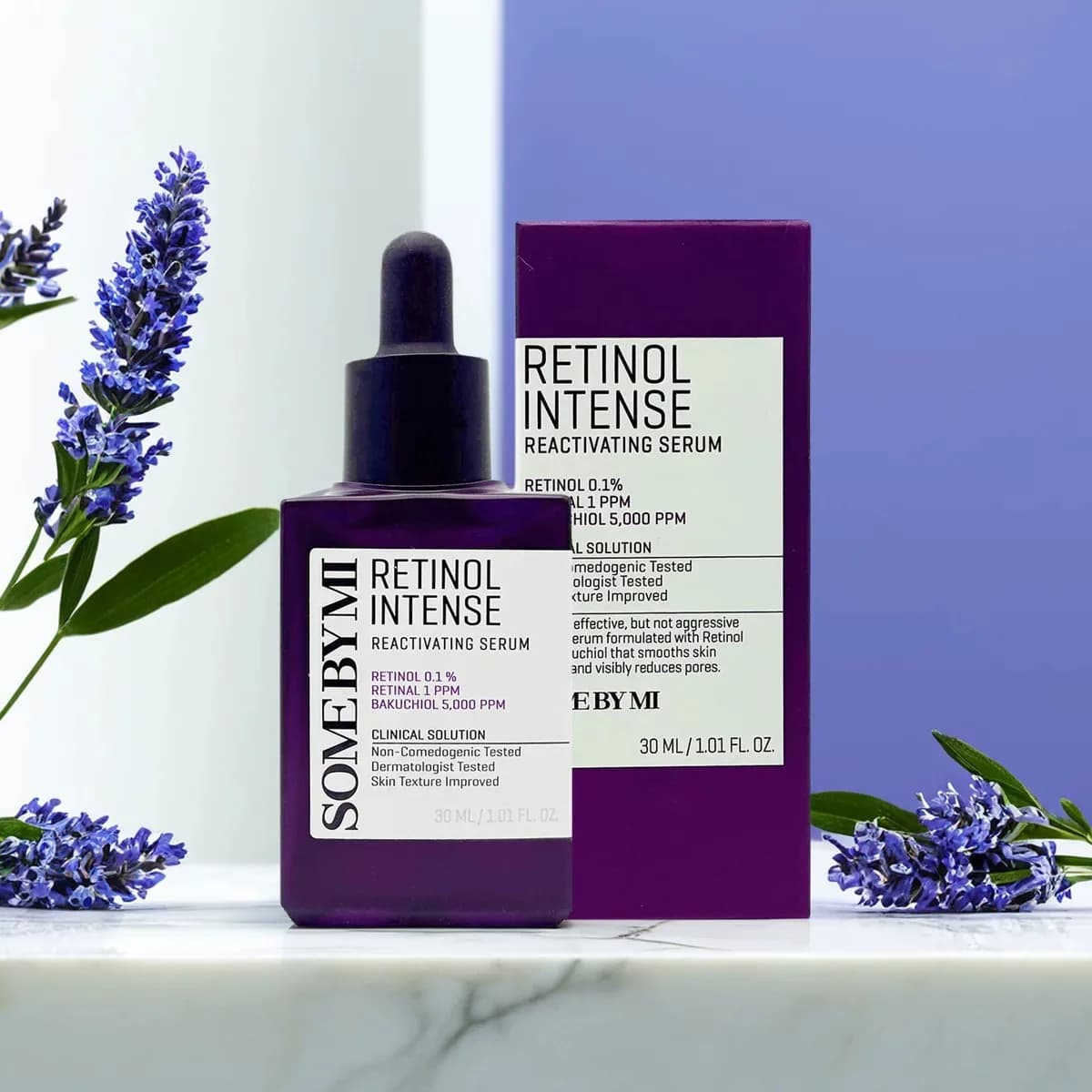 SOME BY MI Retinol Intense Reactivating Serum, Anti-Aging Face Serum for Fine Lines, Wrinkles, Dark Circles & Puffiness Skincare