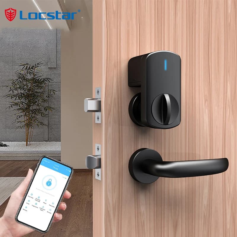 Serrature elettroniche intelligenti con chiave digitale e accesso senza chiave per la sicurezza domestica