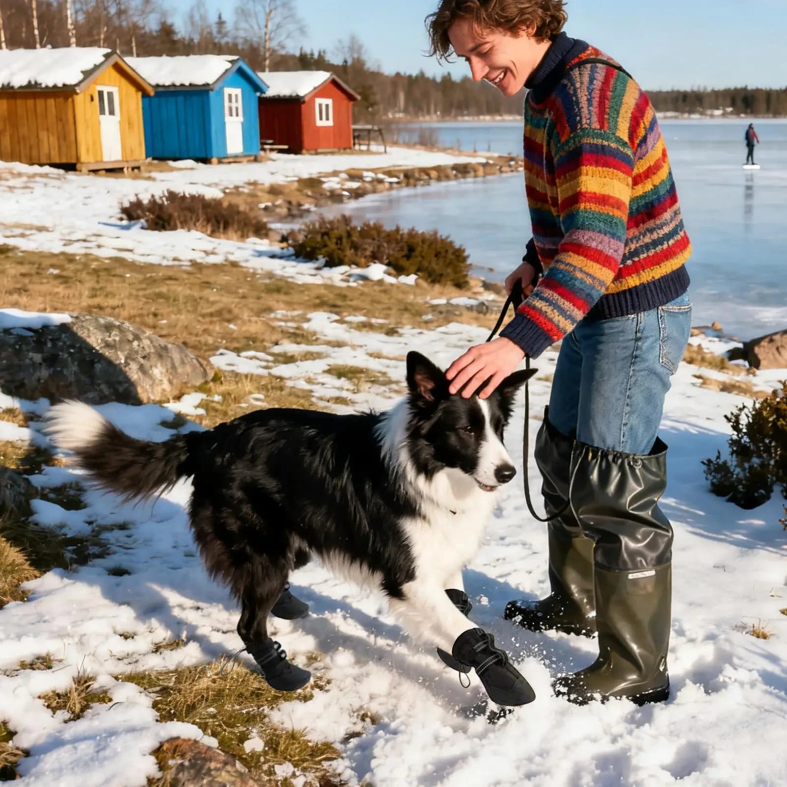 Stivali per cani e protezioni per zampe Cuscinetti antiscivolo da 4 pezzi Protezione antischiacciata Scarpa antiscivolo per animali domestici per escursioni Camminate all'aperto Estate