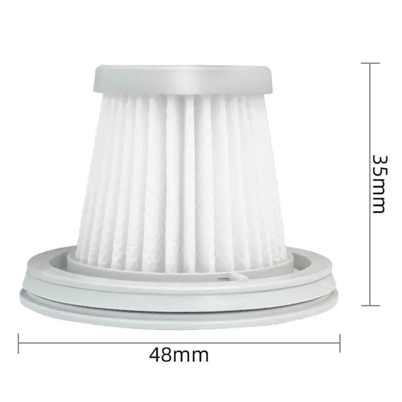 A66I Adatto per Accessori Aspirapolvere Portatile Xiaomi Mijia, Elementi Filtranti per Mini Aspirapolvere da Auto, 8 Pezzi