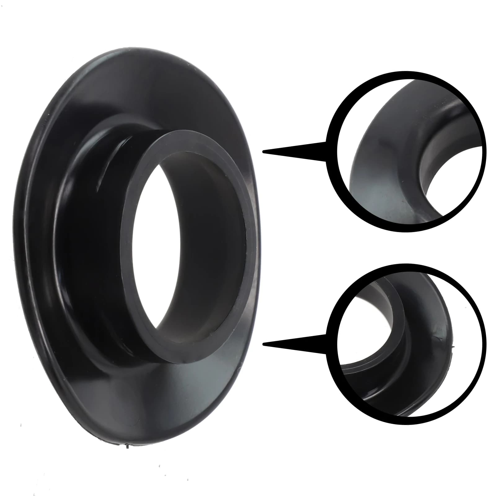 Set of 4 For Kayak Paddle Drip Rings Rubber Water Stopper for Canoe Paddles Shaft Suitable for Paddle Shafts 29mm 30mm Diameter