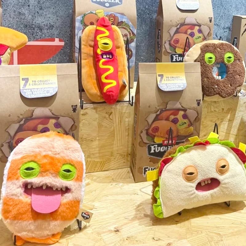 【presale】 Nuovo ufficiale autentico Fuggler Yami Yami Series hamburger ciambella stile squisito peluche cuscino regalo scatola cieca