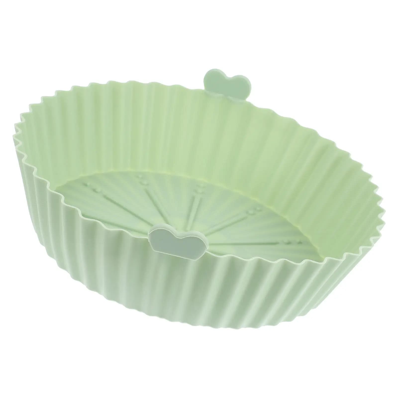 Tappetino in Silicone per Friggitrice ad Aria, Resistente all'Usura, Antiaderente, Riutilizzabile, Accessorio da Cucina, Protezione per Teglia