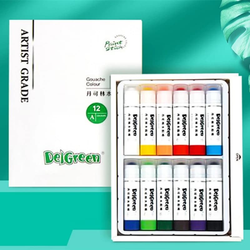 Soft Oil Pastel Professional Art Crayons 6/12/18/24 Color Macaron Drawing Quick Drying Artist Grade Solid Gouache Paint Sticks