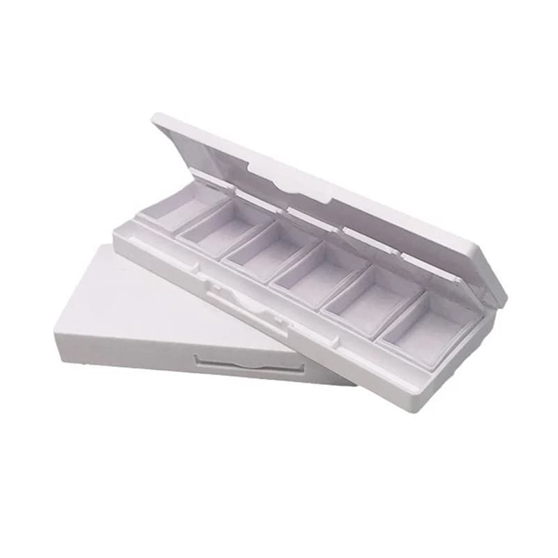 【HC】Contenitore vuoto ricaricabile fai da te per ombretti, scatola porta trucchi da viaggio, palette per acquerelli per cosmetici di bellezza