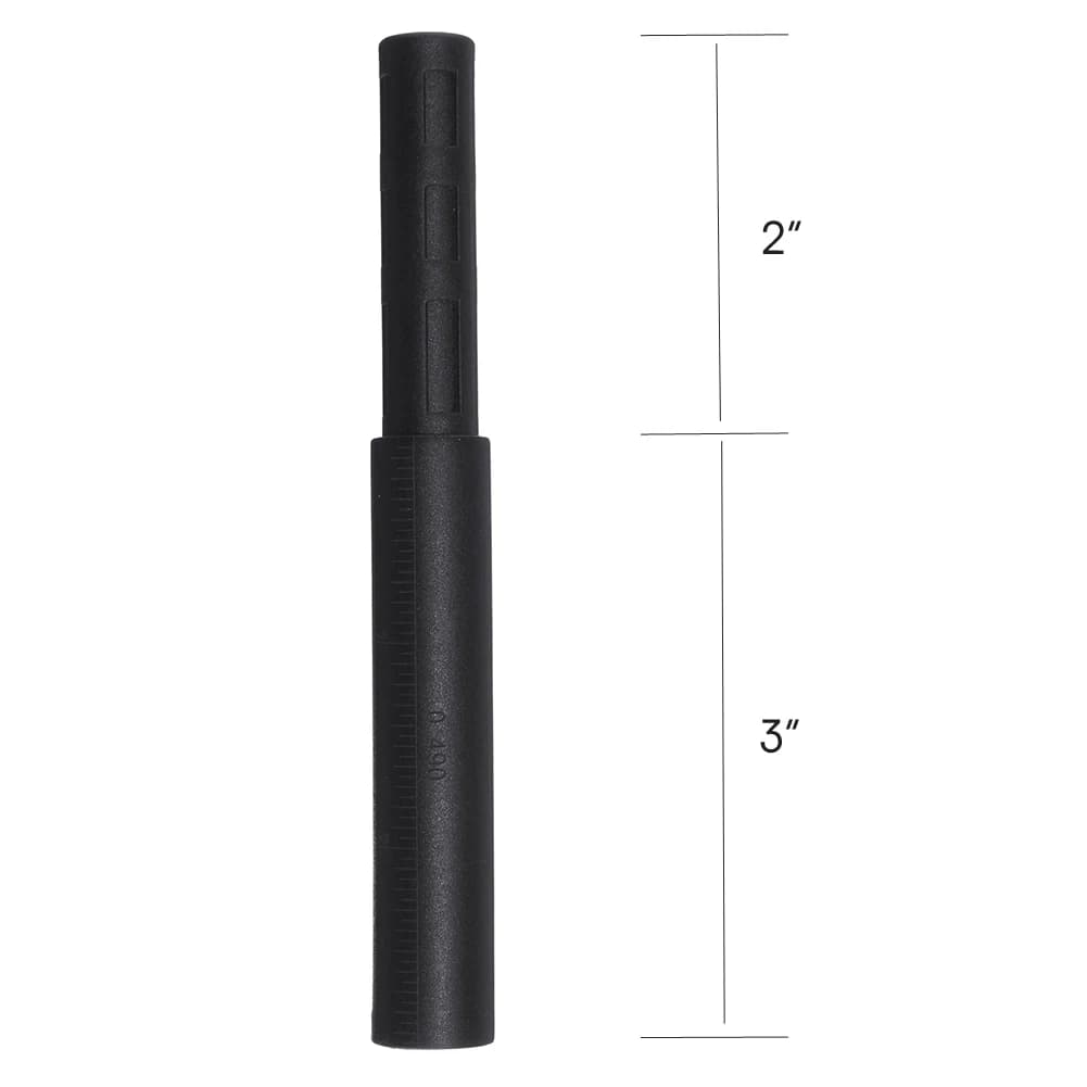 1 Pieces Black Golf Club Carbon Fiber Extension Rods Kit Butt Extender Stick for Iron /Graphite Shaft Putter Golf Accessories