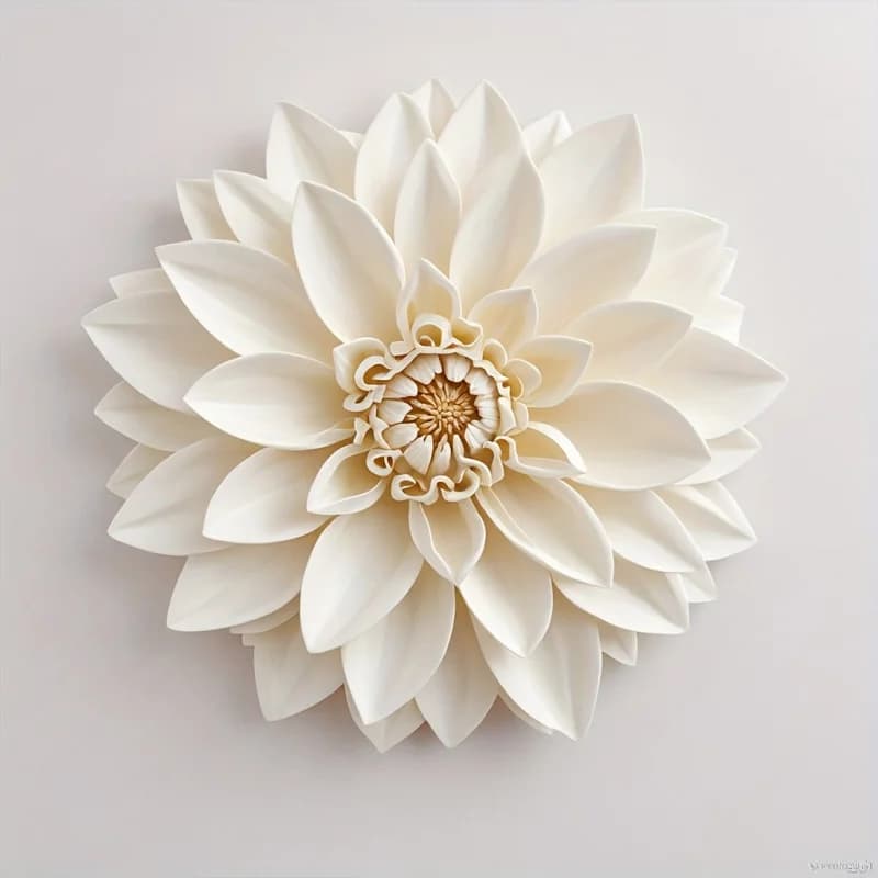 Stampo in silicone con fiore di loto, per lavorazione della resina - Adatto per candele, artigianato fai-da-te, San Valentino, Festa della mamma, Decorazione natalizia