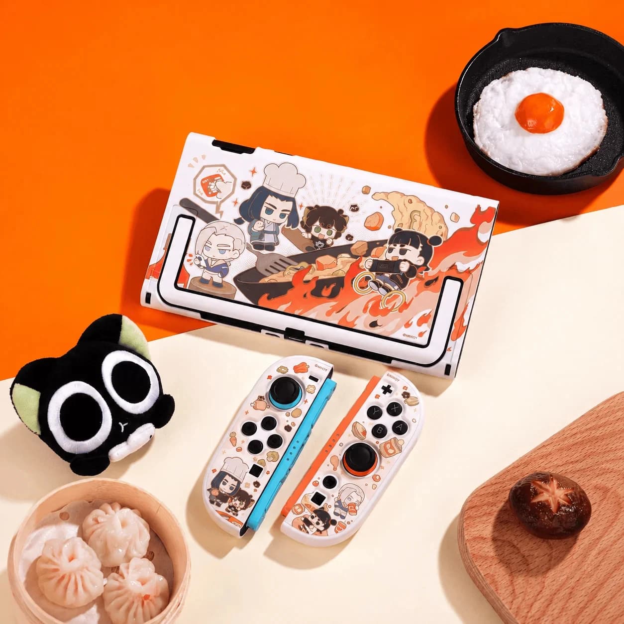 GeekShare Luo Xiao HEI Series Case Compatible with Switch 2, Detachable Hard PC Protective Shell - Infinite Kitchen
