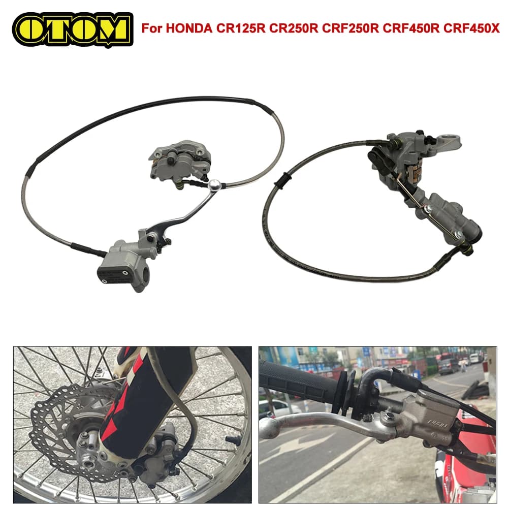 Per HONDA 2002-2019 Moto Anteriore Posteriore Pompa Freno Cilindro Maestro Pinza Seelve Staffa CR125R CR250R CRF250R CRF450R Bici