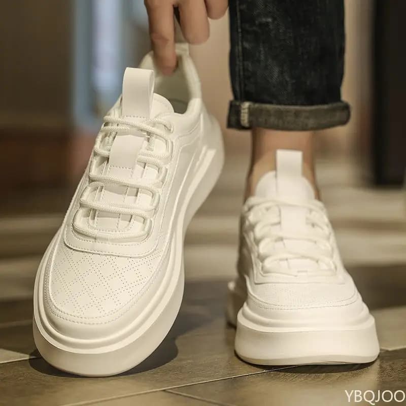 Scarpe da tavolo comode e casual traspiranti nuove estive da uomo, scarpe sportive versatili resistenti all'usura con suola spessa antiscivolo