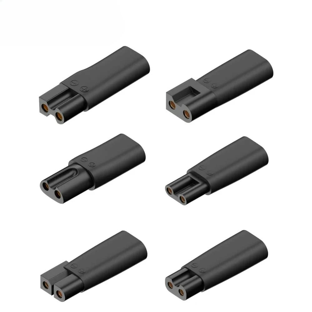 6PCS Type-C Replacement Charger USB Adapter Suitable for All Kinds Electric Hair Clippers Beard Trimmers Shavers