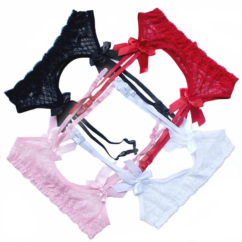 1Pcs Fashion Sexy Suspenders unisex Women's Sheer Lace camisas Thigh-Highs Garter Belt for the Stockings brace for men