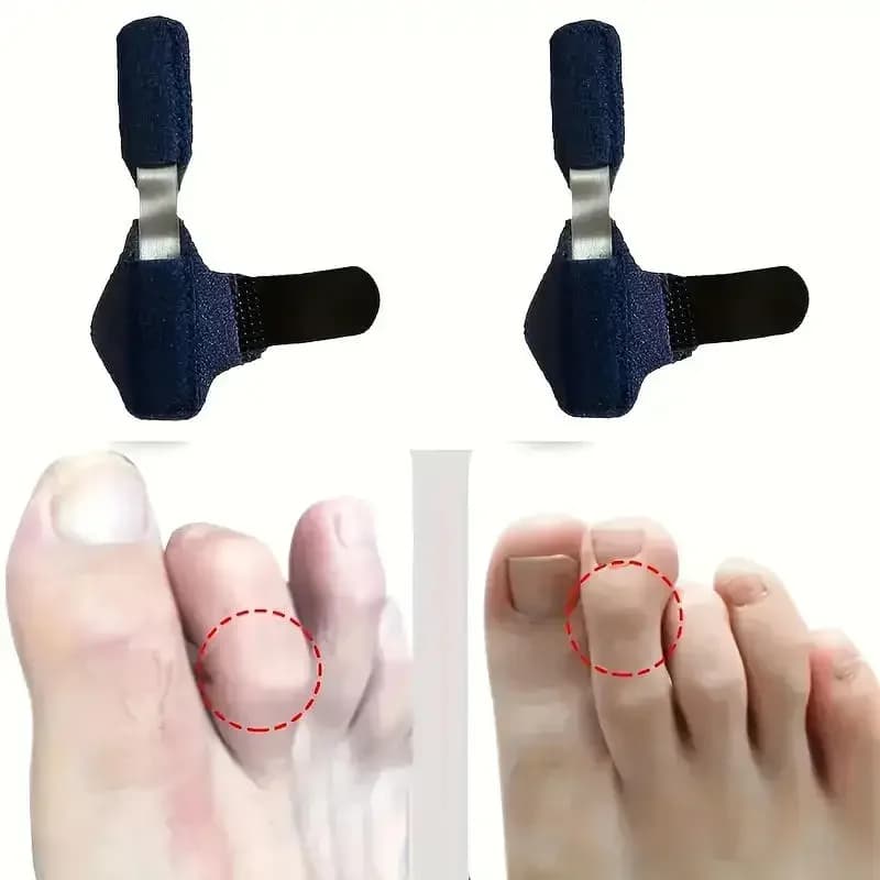 Hammer Toe Corrector Straightener Stabilizer Brace Wrap - Pain Relief Support for Claw Toe Crooked Toe Kids Adults