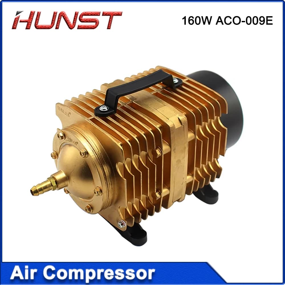 Air Compressor Hunst 160W ACO-009E Solenoid Air Pump, Cutting Machine Accessories and Laser Engraving CO2