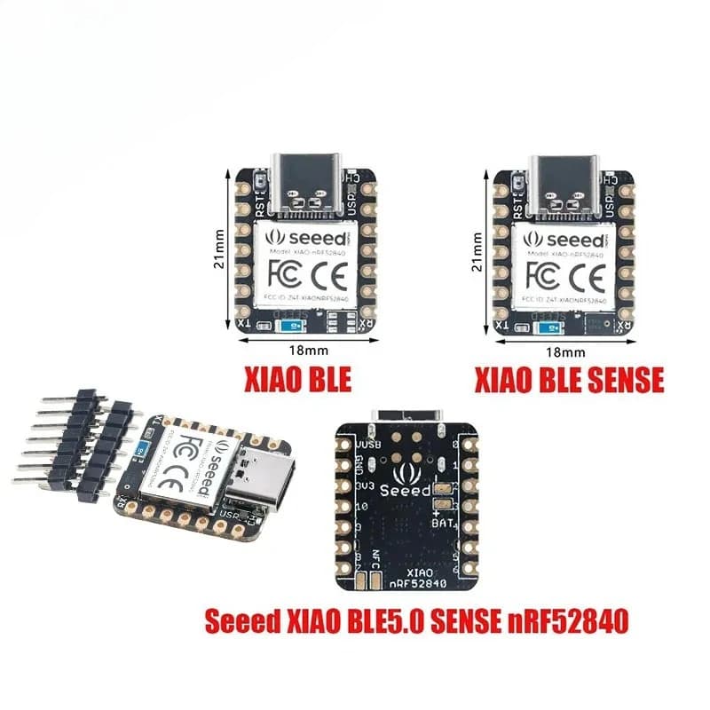2 pz/1 pz Modulo Bluetooth Seeeduino XIAO BLE SENSE Seeed Studio XIAO RP2040 nRF52840 per Microcontrollore Arduino ARM