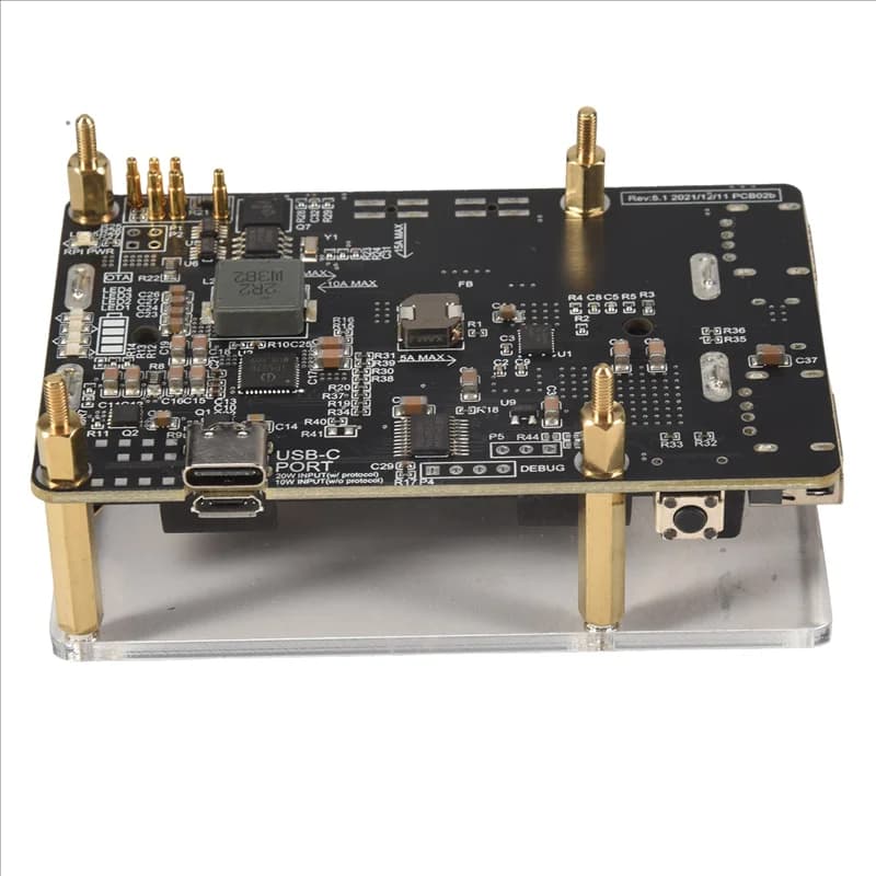 AY14 -For Raspberry Pi 4 UPS Uninterrupted UPS Power Supply HAT 18 650 Backup Battery Power Management Expansion Card