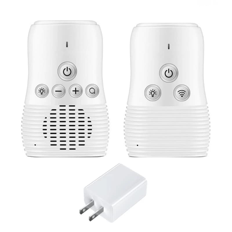 Two Camera Baby Monitor Clear Two Way Talk 300M Ranges Upgrades for Home Security