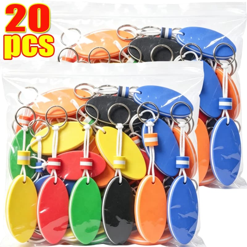 EVA Floating Keychain Boat Marine Floating Anchor Yacht Key Buckle Sailing Float Rowing Boats Swimming Sport Accessories