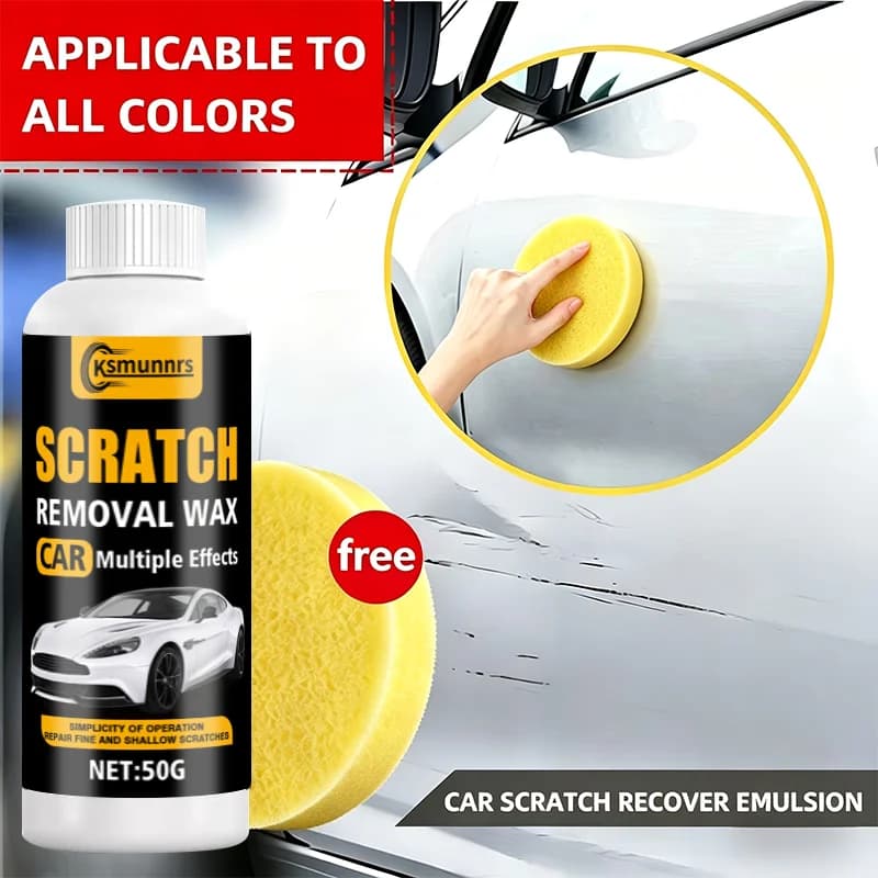 Agente Riparatore per Graffi Auto, Cera Lucidante per Vernice Auto, Strumento per Riparazione e Lucidatura Superfici