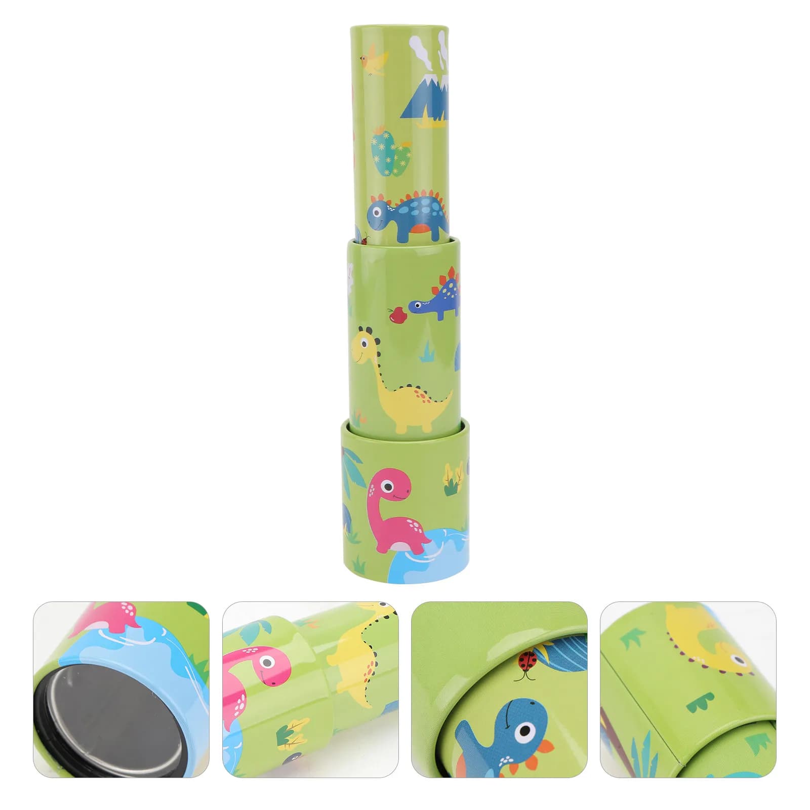 1Pcs Small Light Single-Tube Telescope Made of Premium Tinned Iron for Children Educational Outdoor Exploration Indoor Play