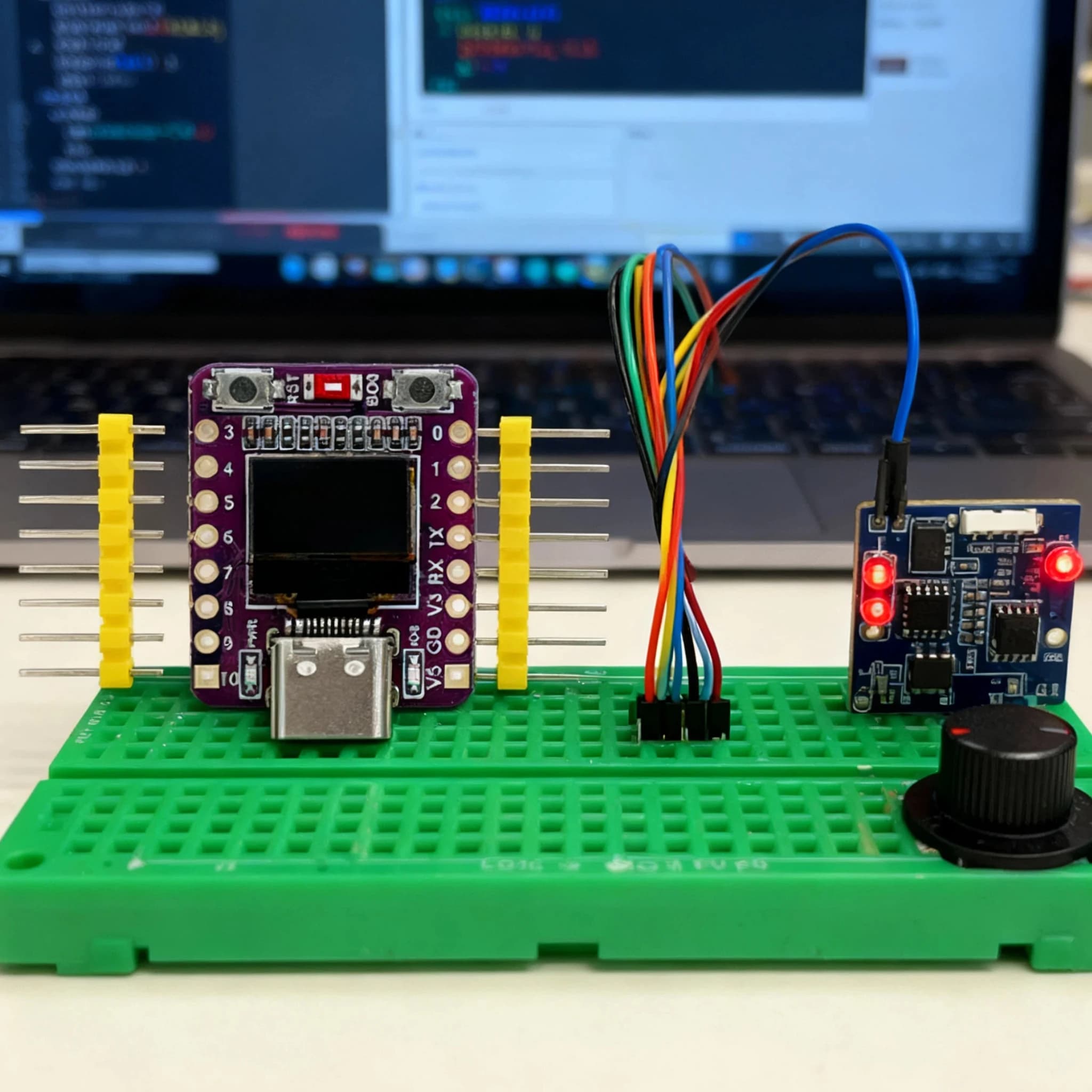 Antenna ceramica Wifi Bluetooth Scheda di sviluppo ESP32 Scheda di sviluppo OLED ESP32-C3 con modulo OLED da 0,42 pollici