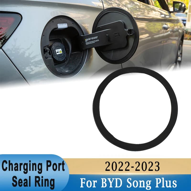 For BYD Song Plus 2022-2023 Charging door Sealing ring Fuel tank cover cap Silicone protective ring Dustproof