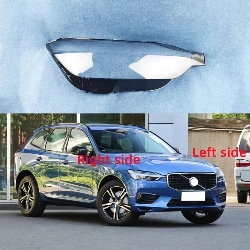 Per VOLVO XC60 2018 2019 2020 2021 Faro Dell'automobile Borsette Faro Copertura di Ricambio Lampada Ombra Faro Lente