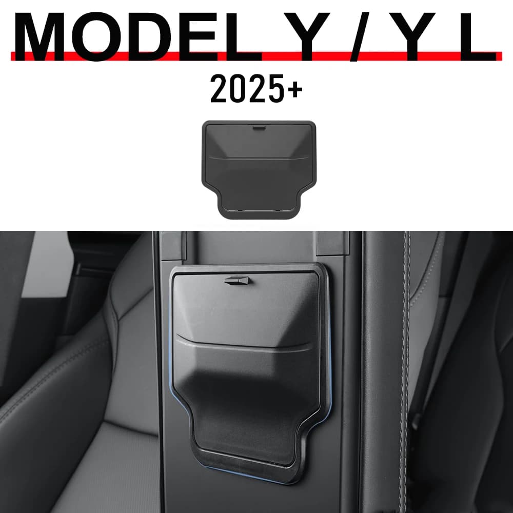 Armrest Box Hidden Storage Box for Tesla Model Y Juniper Standard Model YL Model 3 2025 2026 Center Console Organizer Accessory