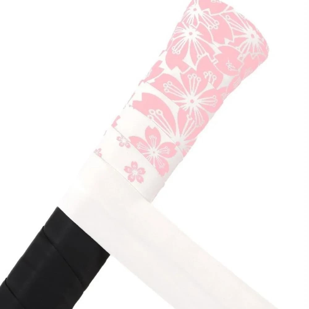 Sakura Print Tennis Badminton Grip Tape Antiscivolo Assorbente il sudore Manopole per racchetta da badminton Avvolgere Resistente all'usura Ammortizzante