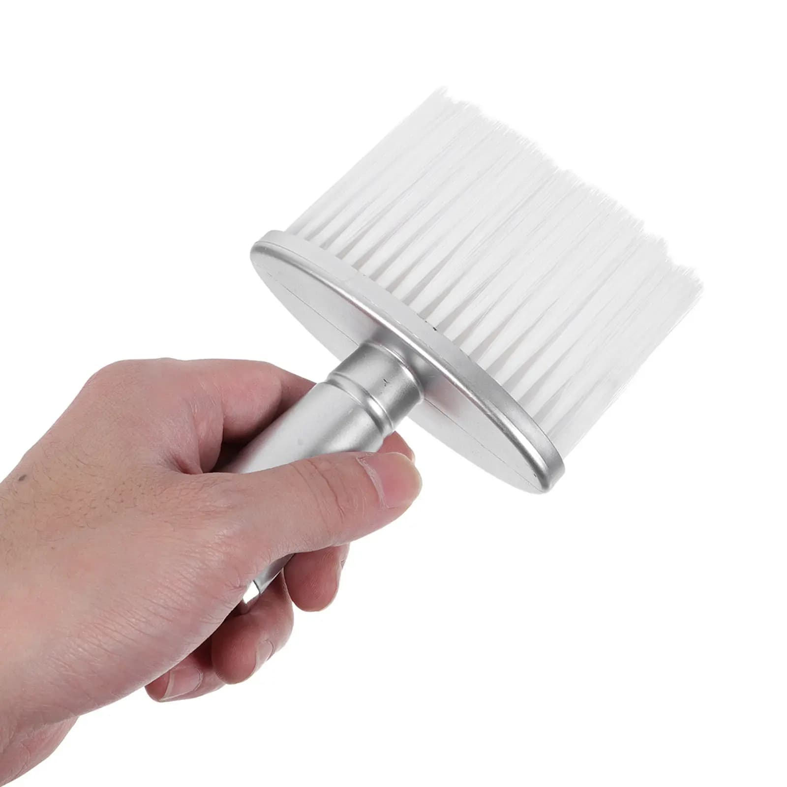 Barber neck cleaning brush with soft bristles, towel wall support, professional organizer for barber toasters