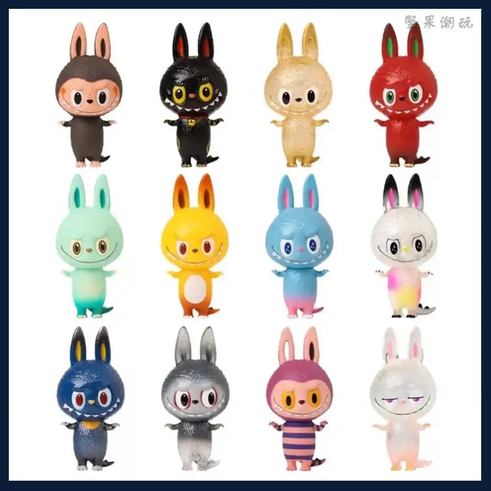 Genuino Popmart Zimomo V4 The Little Monsters Mini Figure Collection Blind Box Serie Labubu Mystery Box Anime Edizione vintage