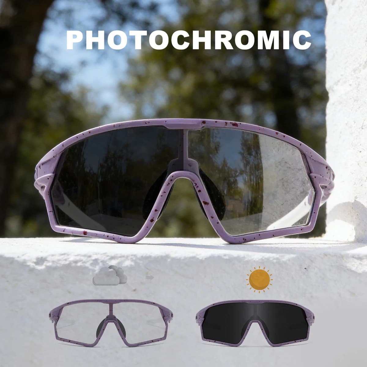 Colorful Sports Sunglasses for Men and Women, MTB Bicycle Glasses, Baseball and Softball Sunglasses, UV400 Protection