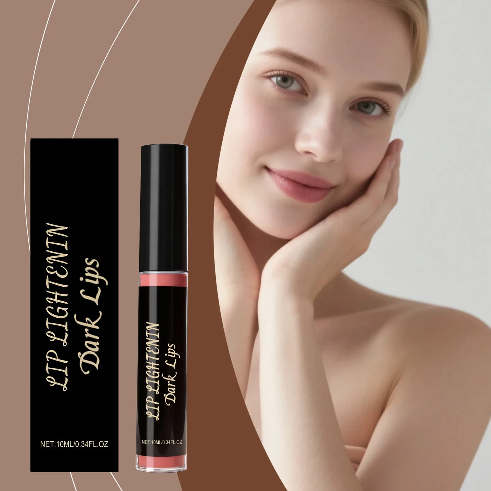 Olio Labbra Idratante Rosa: Previene Secchezza e Screpolature, Idrata Delicatamente, Rimpolpa, Aggiunge Lucentezza, Ammorbidisce
