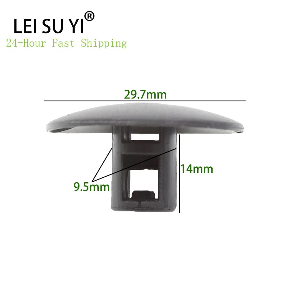 20 pieces suitable for Peugeot Citroen C5 C2 Renault auto striped mat fastener cover plastic fastener clip