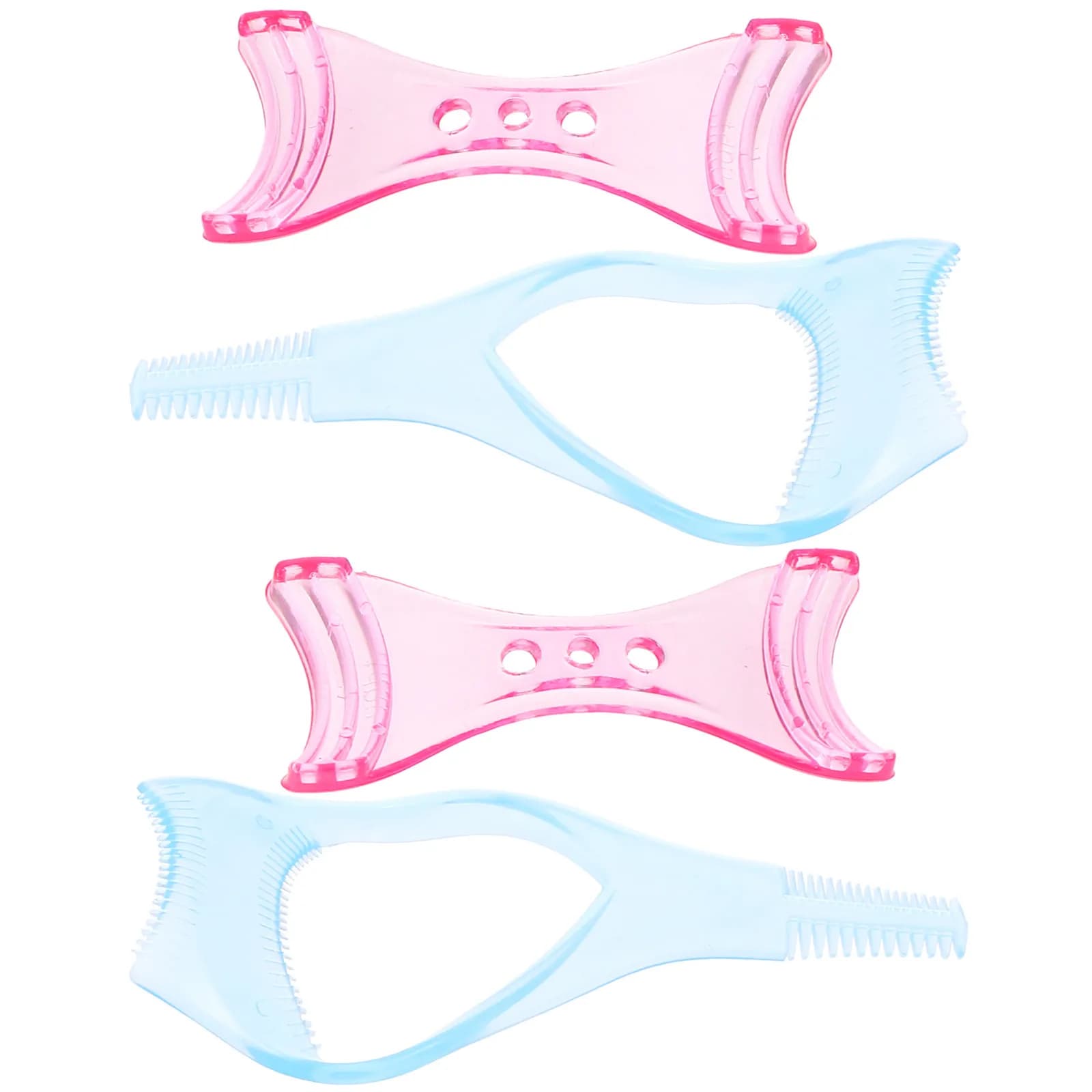 Stencil per Mascara ed Eyeliner e Applicatore per Extension Ciglia, Strumenti di Assistenza in Plastica