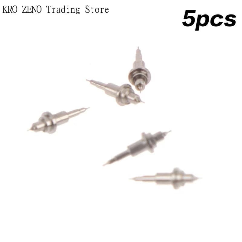 🔝5Pcs Pocket Watch Pivot Pendulum Axis Sharp Cores Point Balance Wheel Tip Balance Shaft Watch Repair Parts Balance Wheel Shaft